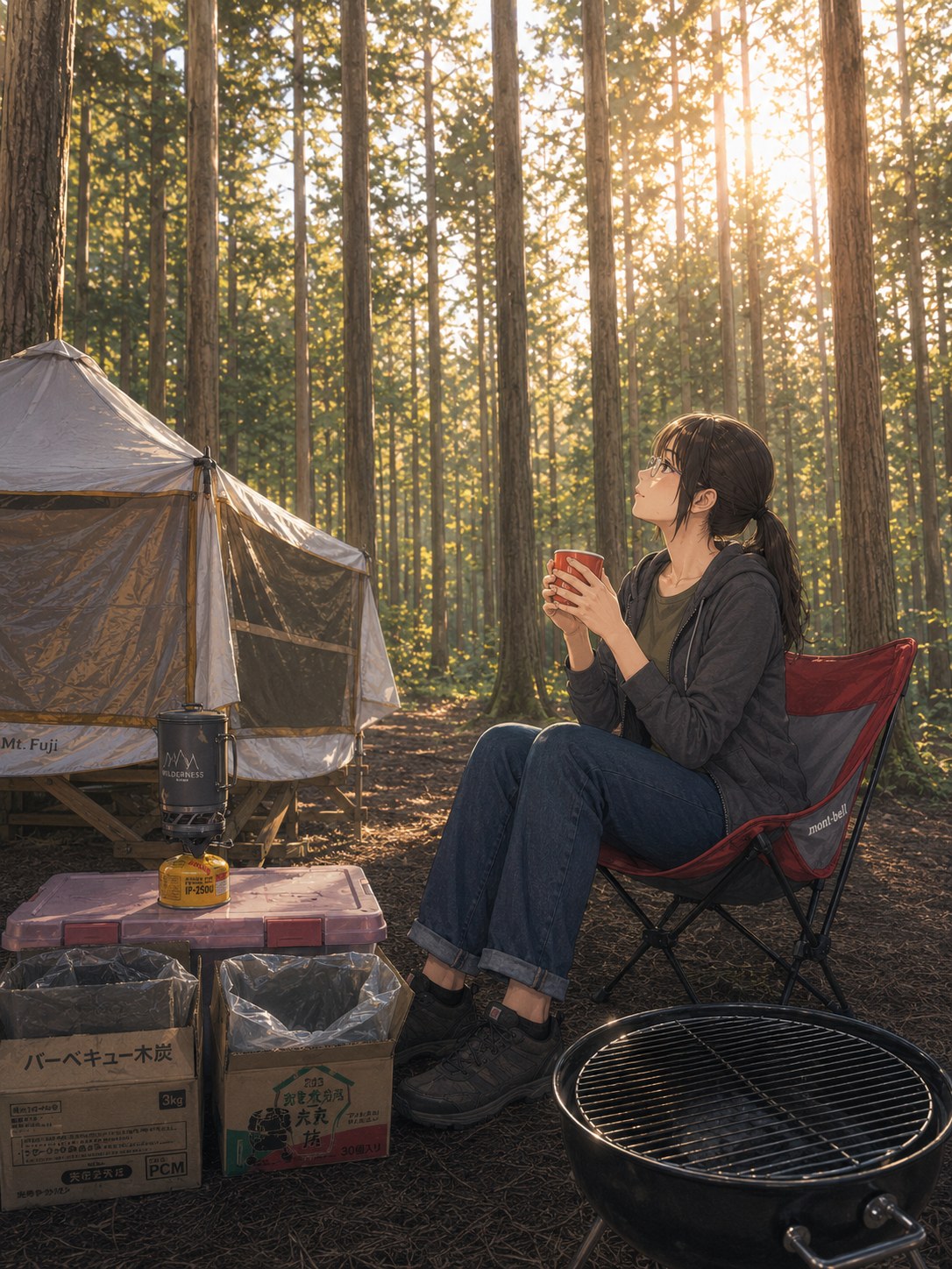 Forest Morning Coffee